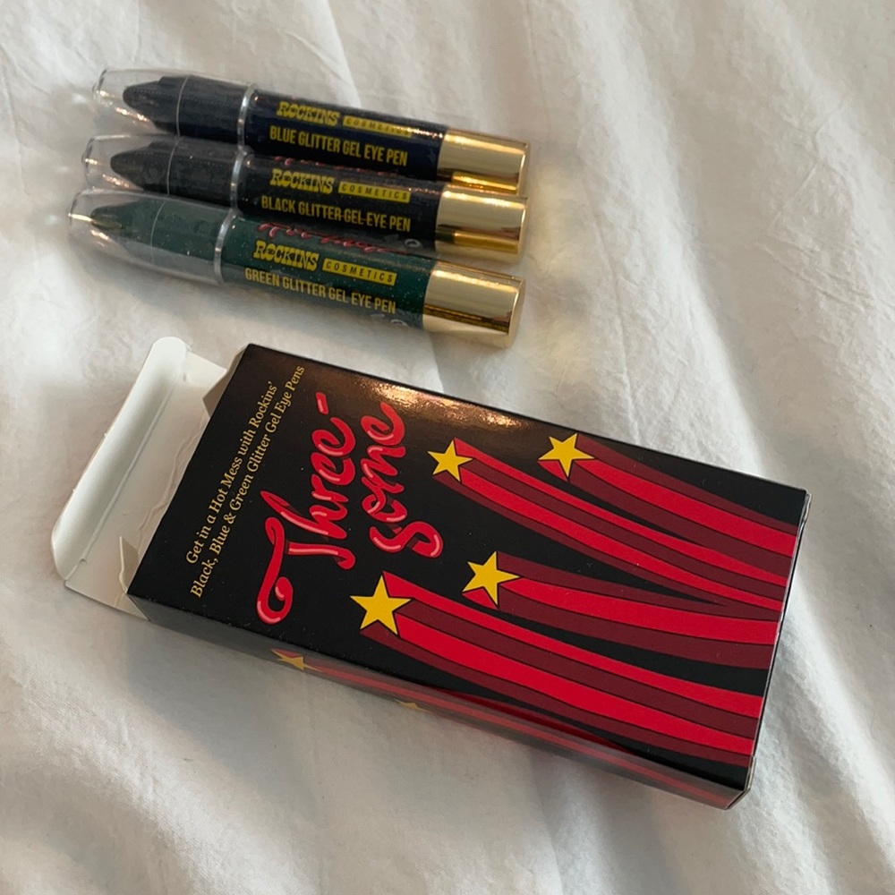 Glitter gel pens